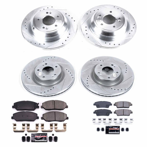 Disc Brake Kit Power Stop K5923 fits 10-11 Hyundai Genesis