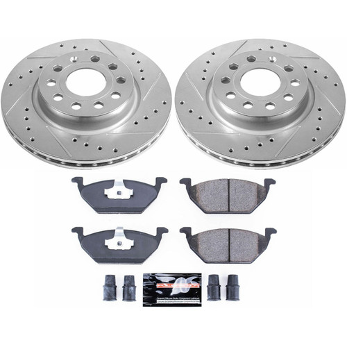 Disc Brake Kit Power Stop K6041 fits 11-15 VW Jetta