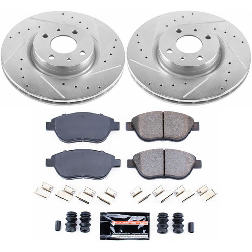 Disc Brake Kit Power Stop K6426 fits 12-19 Fiat 500