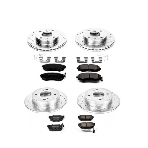 Disc Brake Kit Power Stop K657 fits 89-94 Nissan 240SX