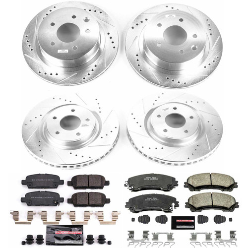 Disc Brake Kit Power Stop K7033 fits 14-19 Nissan Rogue