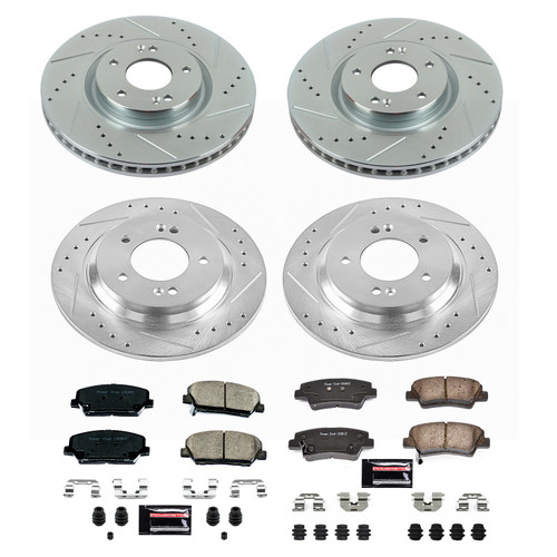 Disc Brake Kit Power Stop K7824 fits 13-15 Kia Optima