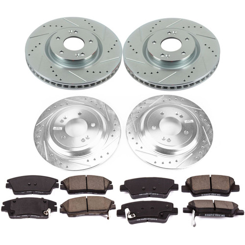 Disc Brake Kit Power Stop K8003 fits 17-22 Kia Sportage