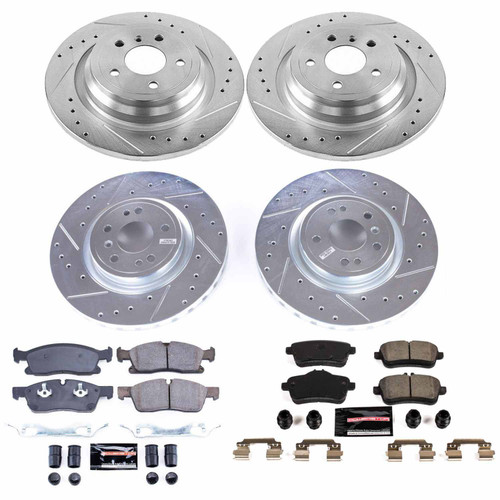 Disc Brake Kit Power Stop K8115 fits 2018 Mercedes GLE350