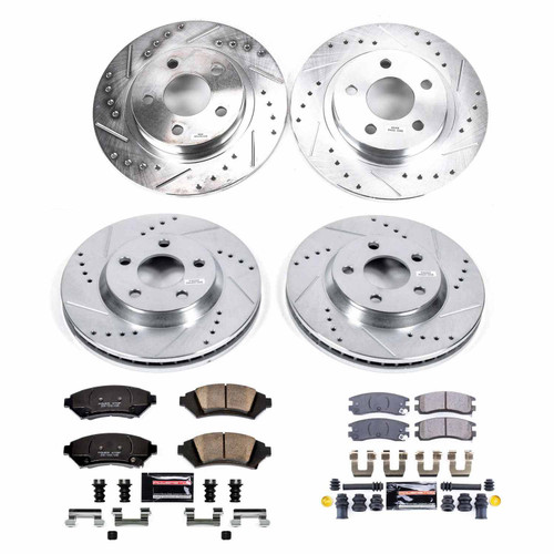 Disc Brake Kit Power Stop K8438 fits 2005 Cadillac DeVille