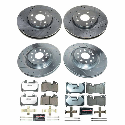 Disc Brake Kit Power Stop K8527-26 fits 20-23 Chevrolet Corvette