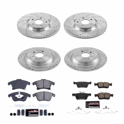 Disc Brake Kit Power Stop K8534 fits 17-20 Ford Fusion