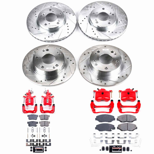 Disc Brake Kit Power Stop KC1047 fits 03-07 Honda Accord