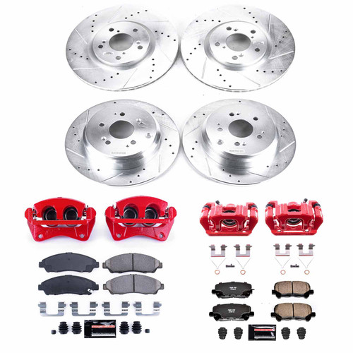 Disc Brake Kit Power Stop KC6084 fits 12-15 Honda Pilot