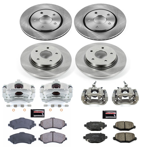Disc Brake Kit Power Stop KCOE6563A fits 2013 Dodge Journey