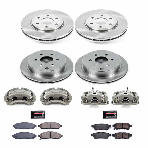 Disc Brake Kit Power Stop KCOE8357 fits 16-19 Nissan Frontier