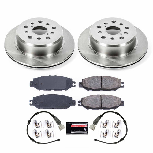 Disc Brake Kit Power Stop KOE1081 fits 93-94 Lexus LS400
