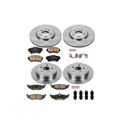 Disc Brake Kit Power Stop KOE1707 fits 04-05 Chrysler PT Cruiser