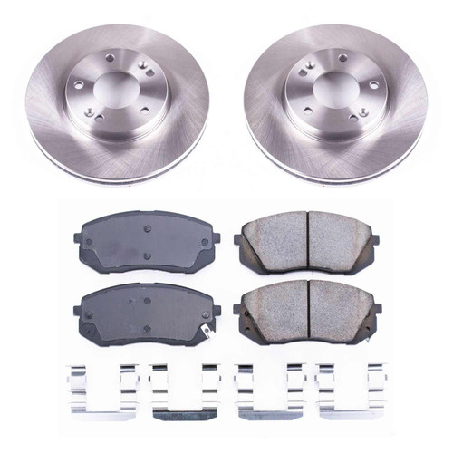 Disc Brake Kit Power Stop KOE5851 fits 07-10 Kia Rondo