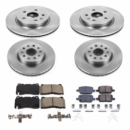 Disc Brake Kit Power Stop KOE7908 fits 16-19 Cadillac CT6