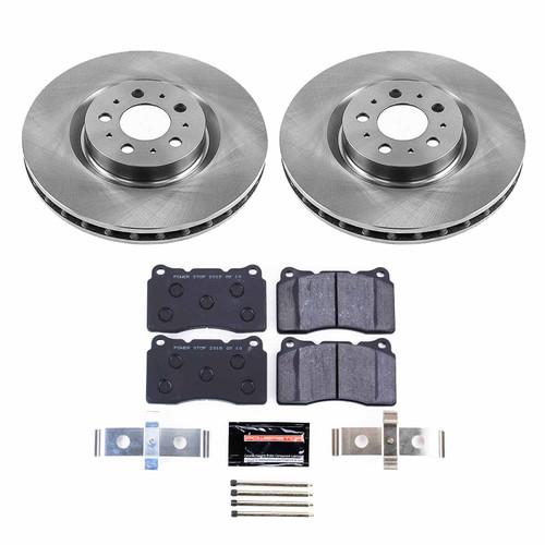 Disc Brake Kit Power Stop TDBK4548 fits 04-07 Volvo V70