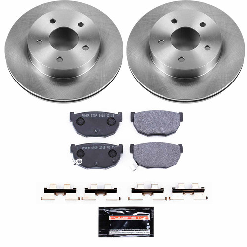 Disc Brake Kit Power Stop TDSK4778 fits 86-89 Nissan 300ZX