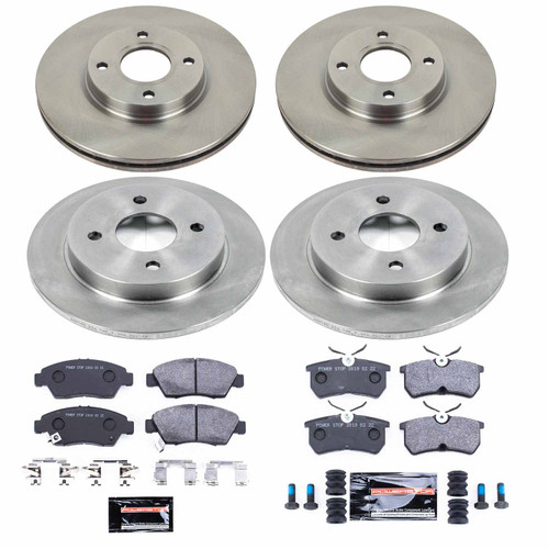 Disc Brake Kit Power Stop TDSK7002 fits 14-19 Ford Fiesta