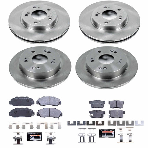 Disc Brake Kit Power Stop TDSK706 fits 97-01 Honda Prelude