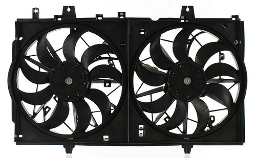 Agility Auto Parts 6010302 - Dual Radiator and Condenser Fan Assembly