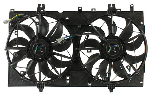 Agility Auto Parts 6010302 - Dual Radiator and Condenser Fan Assembly