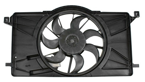 Agility Autoparts Dual Radiator and Condenser Fan Assembly 6010377 - view 2