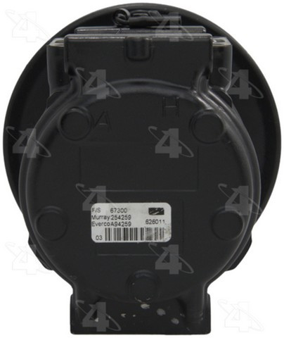A/C Compressor-Compressor 4 Seasons 67300 Reman fits 90-93 Honda Accord