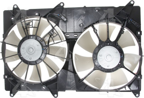 Four Seasons Dual Radiator and Condenser Fan Assembly 75283 - view 3