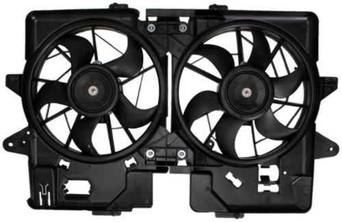 Dual Radiator and Condenser Fan Assembly-Rad / Cond Fan Assy. 4 Seasons 75357