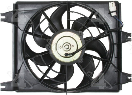 A/C Condenser Fan Assembly-Condenser Fan Assy. 75485 fits 92-95 Hyundai Elantra