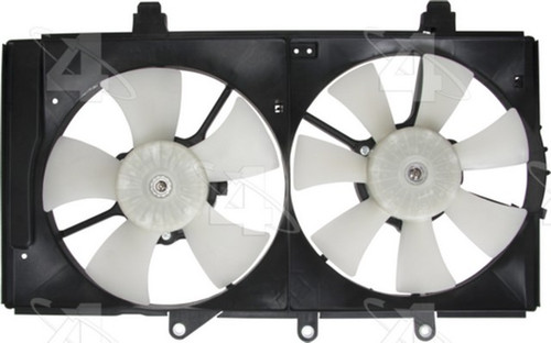 Four Seasons Dual Radiator and Condenser Fan Assembly 75533
