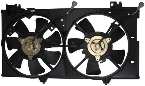Four Seasons Dual Radiator and Condenser Fan Assembly 75615 - view 2