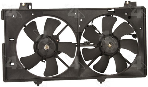 Dual Radiator and Condenser Fan Assembly-Rad / Cond Fan Assy. fits 03-08 Mazda 6