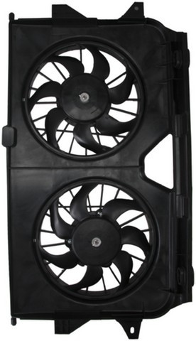 Four Seasons Dual Radiator and Condenser Fan Assembly 75622