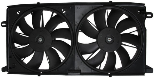 Four Seasons Dual Radiator and Condenser Fan Assembly 75624