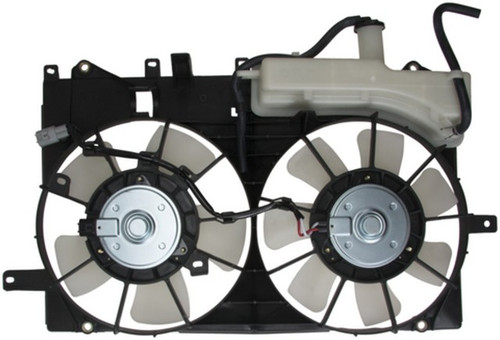 Four Seasons Dual Radiator and Condenser Fan Assembly 75648 - view 2