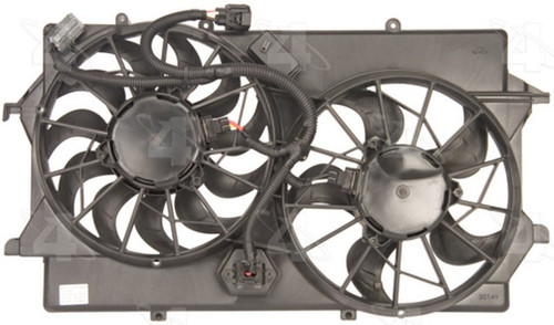 Four Seasons Dual Radiator and Condenser Fan Assembly 75652