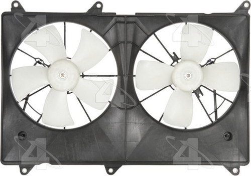 Four Seasons Dual Radiator and Condenser Fan Assembly 75978 - view 2