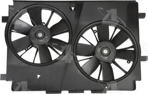 Four Seasons Dual Radiator and Condenser Fan Assembly 76012 - view 2
