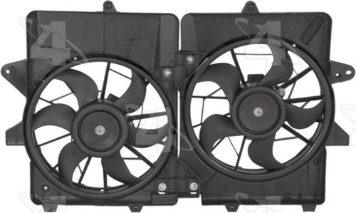 Four Seasons Dual Radiator and Condenser Fan Assembly 76151 - view 2