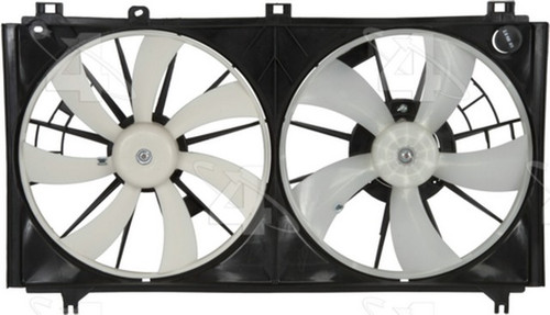Four Seasons Dual Radiator and Condenser Fan Assembly 76198 - view 2