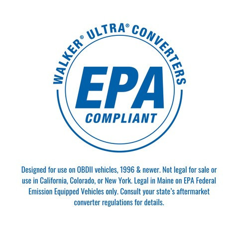 Walker Exhaust Catalytic Converter-Direct Fit 16591 - view 2