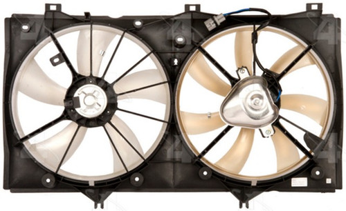 Four Seasons Dual Radiator and Condenser Fan Assembly 76104