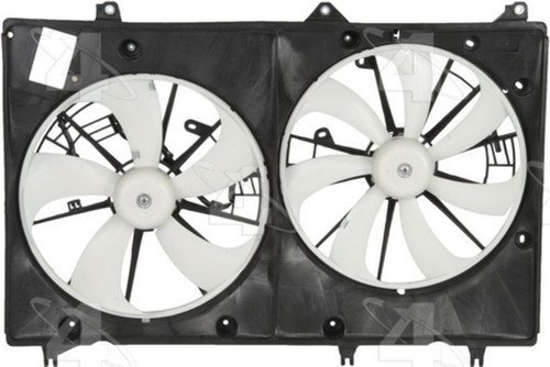 Four Seasons Dual Radiator and Condenser Fan Assembly 76101 - view 2