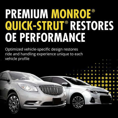 Monroe Shocks & Struts Suspension Strut and Coil Spring Assembly 272958