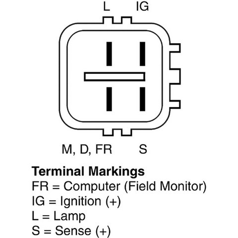 Remy Alternator 12454 - view 5