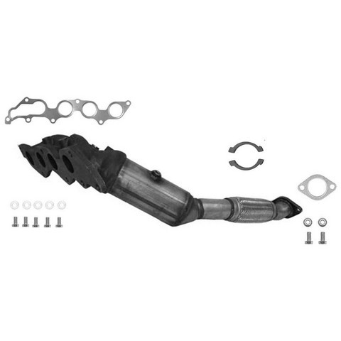 AP/CATCO/Eastern CARB Exhaust Manifold with Integrated Catalytic Converter P/N:770016