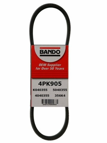 Bando Accessory Drive Belt 4PK905