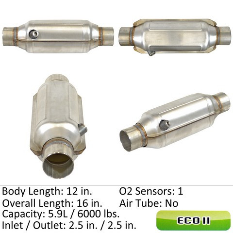 Eastern Catalytic Catalytic Converter-Universal 82736