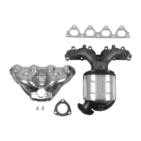 Eastern Catalytic Exhaust Manifold with Integrated Catalytic Converter 40248